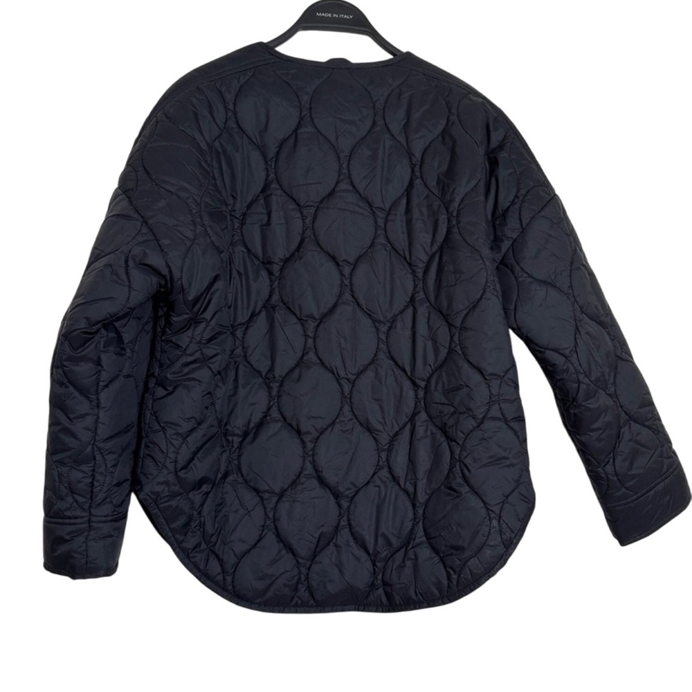 Aerie Offline Quilted Bomber Jacket Black Size S - Picture 2 of 6